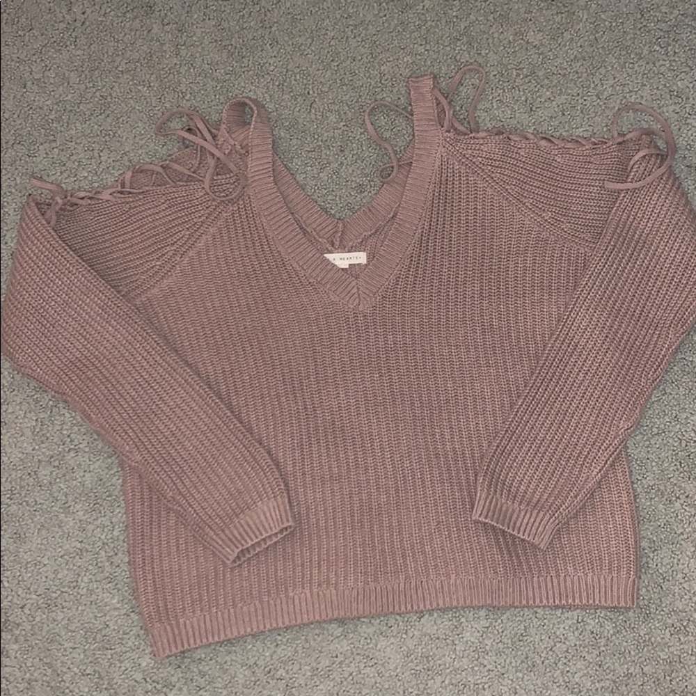 PacSun sweater with ties